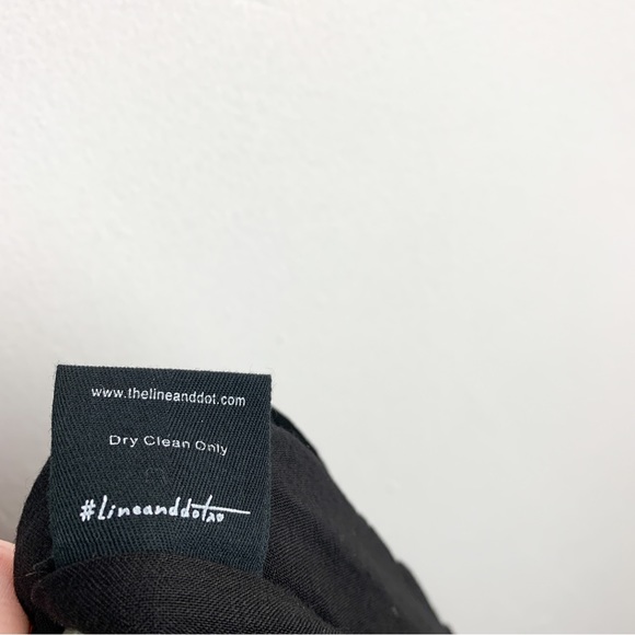 Revolve Line + Dot Celeste Black Sheer Romper Sz S - Picture 11 of 12